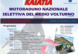 CAIAZZO. Motoraduno nazionale selettiva del Medio Volturno: in città da sabato 23 a cura del Motoclub Kaiatia.
