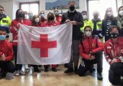 PIETRAMELARA. La cittadina ospiterà la Giornata Internazionale Croce Rossa:  consegnata la bandiera nelle mani del sindaco Di Fruscio.