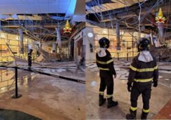 Caserta / Provincia. Crolla una controsoffittatura al Centro Commerciale Campania: non ci sono feriti.