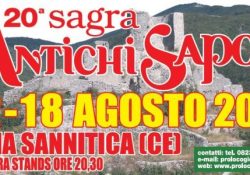 GIOIA SANNITICA. Sagra degli Antichi sapori a cura della locale Pro Loco: la XX edizione edizione in citta’ dal prossimo 12 agosto.