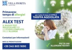 Capua. Alex Test in promozione alla Clinica Villa Fiorita per chi soffre di allergie stagionali.