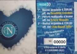 ALIFE. Pronti alla festa scudetto: il Club Napoli “Bruscolotti” si inventa anche una lotteria.