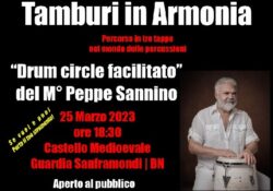 Guardia Sanframondi. Il 25 Marzo 2023 in città il primo appuntamento con Tamburi in Armonia a cura del M° Peppe Sannino.