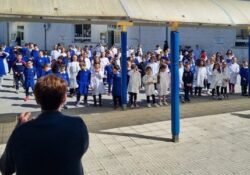 ALVIGNANO / DRAGONI / BAIA E LATINA. Giornata Mondiale della Terra, Flash Mob deglialunni dell’Istituto Comprensivo.