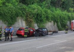 Cerro al Volturno. Incidente tra due vetture, tre i feriti trasportati in ospedale.