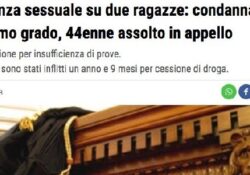 Donne e false accuse. Presunta violenza sessuale, assolto 44enne.