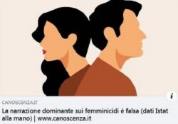 La narrazione dominante sui femminicidi è falsa (dati Istat alla mano).