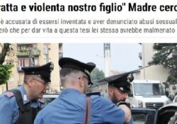 Donne e false accuse. “Maltratta e violenta nostro figlio”: madre cerca di incastrare il marito.