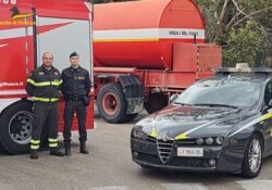 Caserta / Provincia. La Guardia di Finanza dona 37mila litri di gasolio sequestrati ai Vigili del Fuoco.