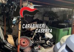 Caserta / Provincia. Sequestrato dai carabinieri un deposito incontrollato di rifiuti.