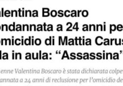 Donne assassine. Uccide il compagno con una coltellata in pieno petto, condannata a 24 anni: il Pm aveva chiesto l’ergastolo.