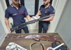 Caserta / Provincia. I Carabinieri Forestale sorprendono bracconiere nella Riserva Naturale Regionale “Soglitelle”.