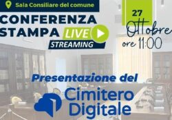 CAIAZZO. Cimitero digitale, la presentazione del progetto: il prossimo 27 ottobre.