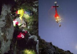 Campitello Matese / San Massimo. Concluso stamane il recupero della donna precipitata ieri sera sul Matese: si tratta di una 52enne lituana.