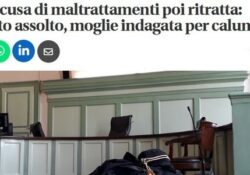 Donne e false accuse. Lo accusa di maltrattamenti poi ritratta: marito assolto, moglie indagata per calunnia.