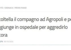 Donne aggressive. Accoltella il compagno in un bar e poi lo raggiunge in ospedale per aggredirlo ancora.