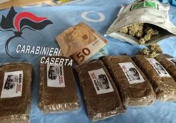 PIEDIMONTE MATESE. Sorpreso con 600 grammi di hashish: 38enne arrestato dai carabinieri.