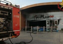 Caserta / Provincia. Incendio scoppiato all’interno di un supermercato: sul posto i Vigili del Fuoco.