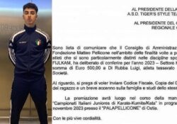 VITULAZIO. Premiarti gli atleti che si sono particolarmente distinti nelle discipline sportive della FIJLKAM: ecco Luigi Di Rubba.