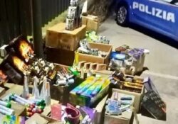 Sannio / Questura. Ambulante denunciato dalla Polizia di Stato per vendita illegale di artifici pirotecnici.