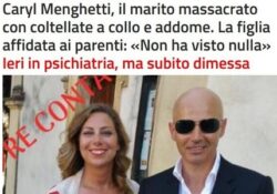 Donne assassine. Caryl Menghetti, il marito massacrato con coltellate a collo e addome. La figlia di 5 anni affidata ai parenti: “Non ha visto nulla”.