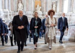 Caserta / Provincia. Il Presidente Mattarella all’inaugurazione delle Sale espositive della Gran Galleria della Reggia. VIDEO.