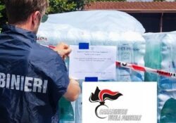 Caserta / Provincia. 456 confezioni di acque minerali stoccate ai raggi del sole, sequestrate dai Carabinieri forestale.