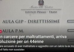 Donne e false accuse. Finì in carcere per maltrattamenti, arriva l’assoluzione per un 44enne.