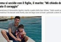 Donne assassine. Mamma si uccide con il figlio, il marito: “Mi chiedo dove ha trovato il coraggio”.