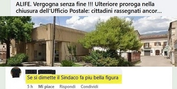 Vergogna senza fine. Dopo 3 mesi ancora chiuso l’Ufficio Postale: come la prendono gli utenti